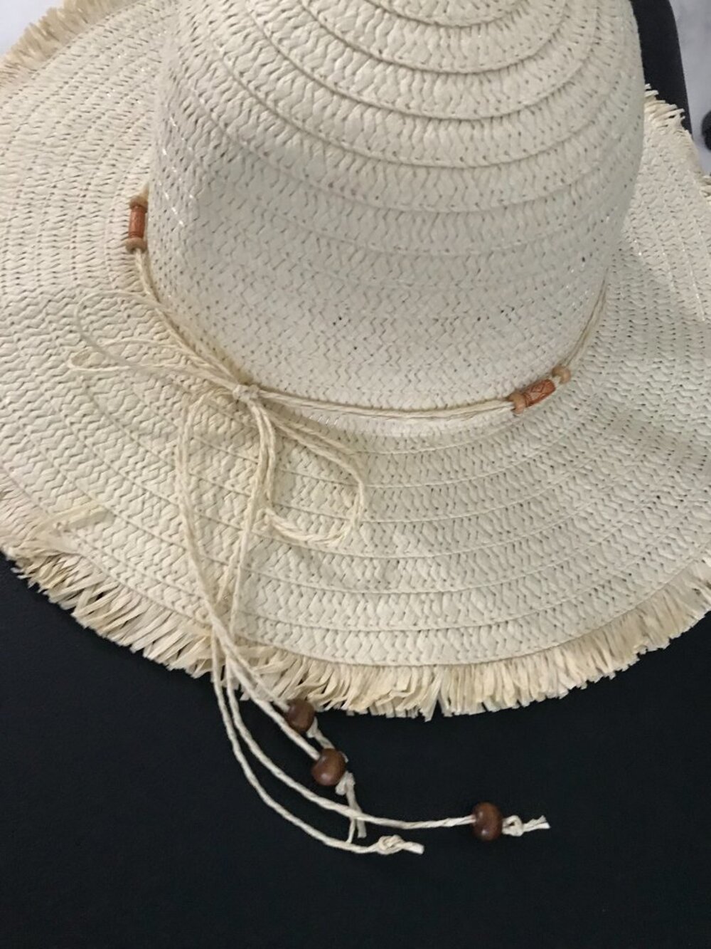 Wide-Brim Beach Hat